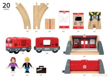 BRIO - Metro Railway Set (33513)