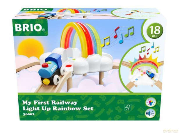 BRIO - My first Railway Lit Rainbow Bridge