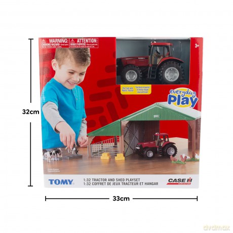 Britains - Farm Building Set with Case Tractor