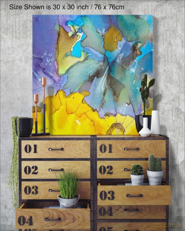 Close Up Petals Canvas