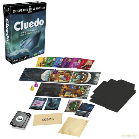 Cluedo Sabotage On The High Seas [GRA PLANSZOWA]