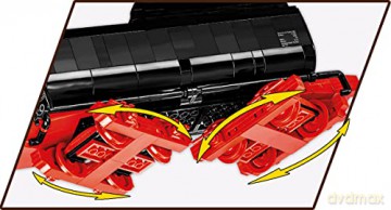 Cobi - Historical Trains - Steam Locomotive DRB 52 Executive Edition 2 In 1 2,263 pcs (Not For Sale In Hungary)