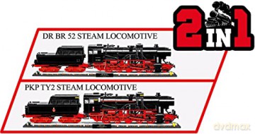 Cobi - Historical Trains - Steam Locomotive DRB 52 Executive Edition 2 In 1 2,263 pcs (Not For Sale In Hungary)