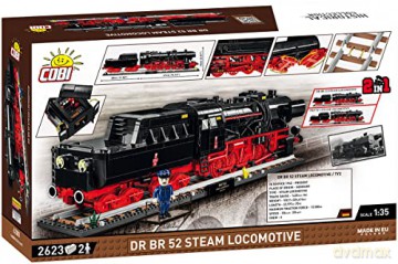 Cobi - Historical Trains - Steam Locomotive DRB 52 Executive Edition 2 In 1 2,263 pcs (Not For Sale In Hungary)
