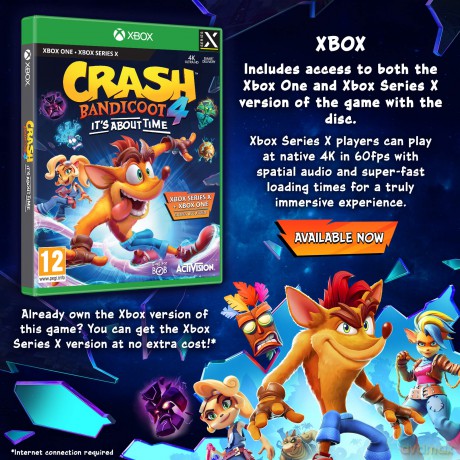 Crash Bandicoot 4: It's About Time [GRA XBOX ONE]
