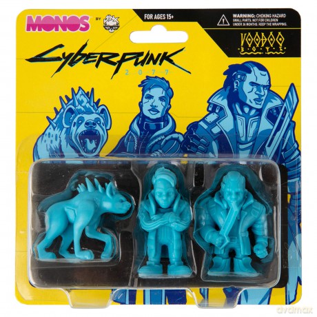 Cyberpunk 2077 - Monos Mini Figure 3PK (Voodoo Boys Set)