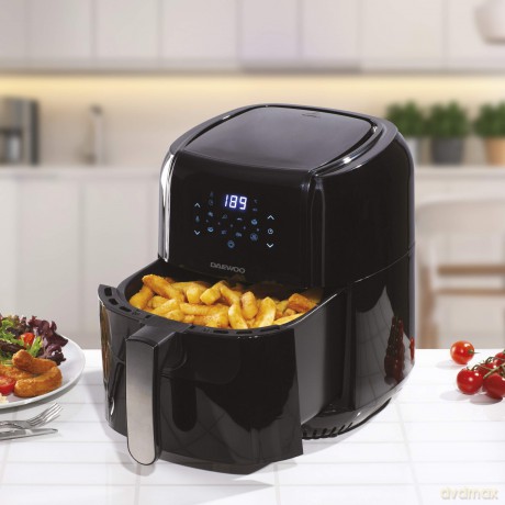 Daewoo 5.5 Litre Digital Air Fryer (Black) (UK Plug)