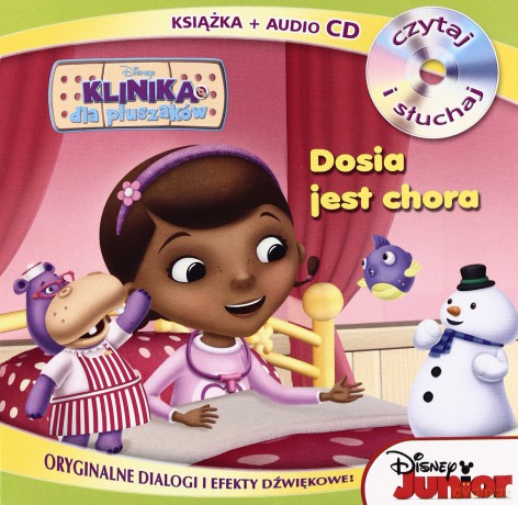Czytaj i słuchaj - Klinika dla pluszaków. Dosia... [CD]+[KSIĄŻKA]