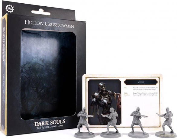 Dark Souls: RPG Mini Wave 1 No 3 - Hollow Crossbowmen Figure [GRA PLANSZOWA]
