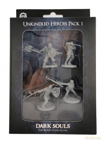 Dark Souls: RPG Mini Wave 1 No 4 - Unkindled Heroes Pack 1 Figure [GRA PLANSZOWA]