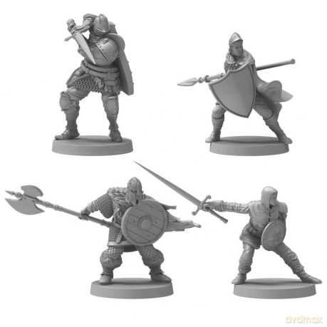 Dark Souls: RPG Mini Wave 1 No 4 - Unkindled Heroes Pack 1 Figure [GRA PLANSZOWA]