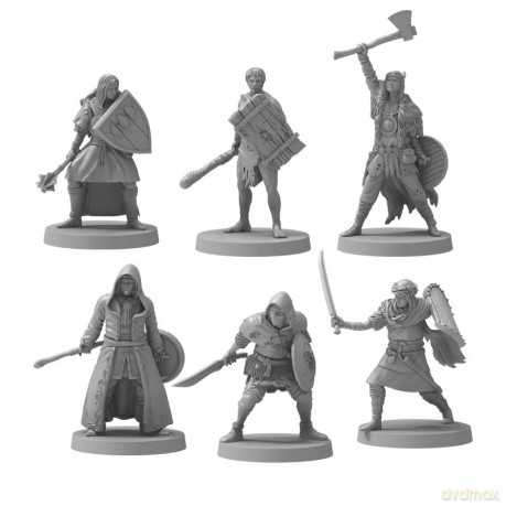 Dark Souls: RPG Mini Wave 1 No 6 - Unkindled Heroes Pack 2 Figure [GRA PLANSZOWA]
