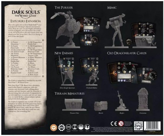 Dark Souls: The Board Game - Explorers Expansion [GRA PLANSZOWA]