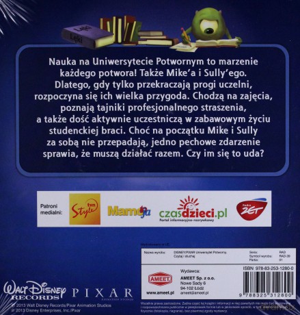 Czytaj i słuchaj - Uniwersytet Potworny [KSIĄŻKA]