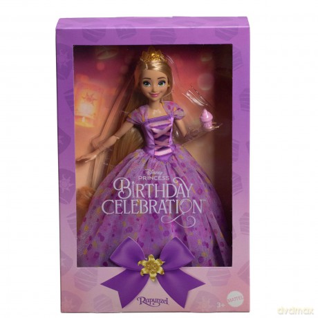 Lalka Księżniczka Roszpunka Princess - Birthday Celebration Doll - Rapunzel