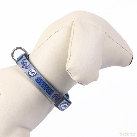 Dog Premium Collar M/L Stitch