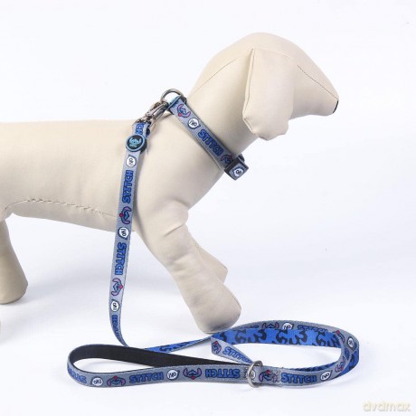 Dog Premium Collar M/L Stitch