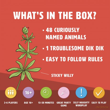Don't Be A Dik Dik Card Game [GRA PLANSZOWA]