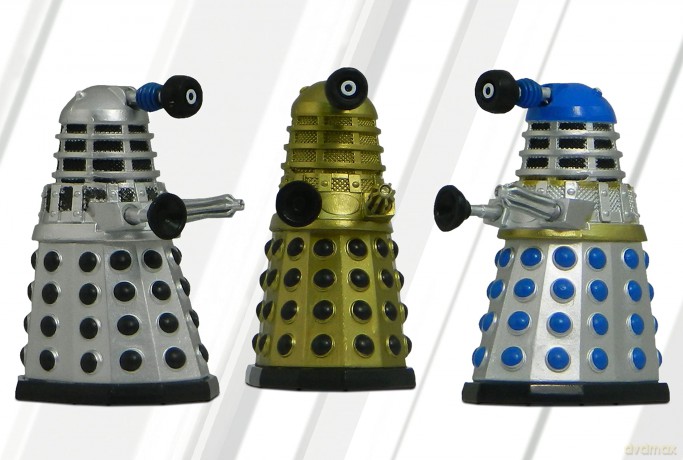 Dr Who - Daleks of Skaro Mini Bobble Figurine Multi-Pack [FIGURKA]