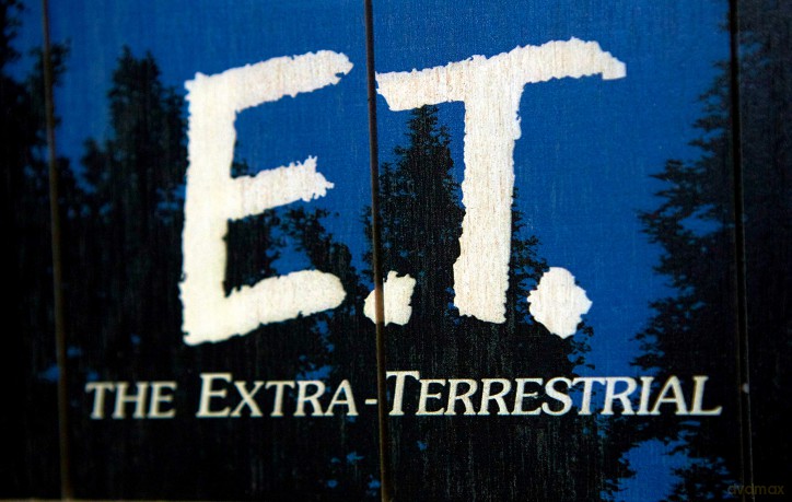 E.T. The Extra Terrestrial WoodArts 3D Print