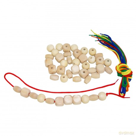 Eduplay ''Thread Beads Transparent 360 Pcs In Box'' Threading Games