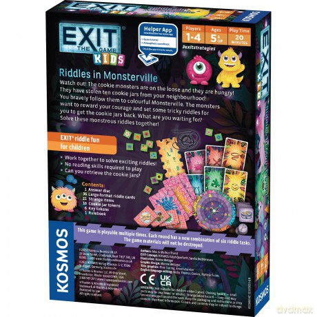 EXiT: Riddle Monsterville Kids [GRA PLANSZOWA]