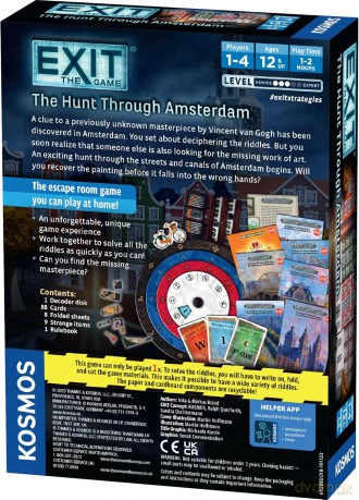 EXiT: The Hunt Through Amsterdam [GRA PLANSZOWA]