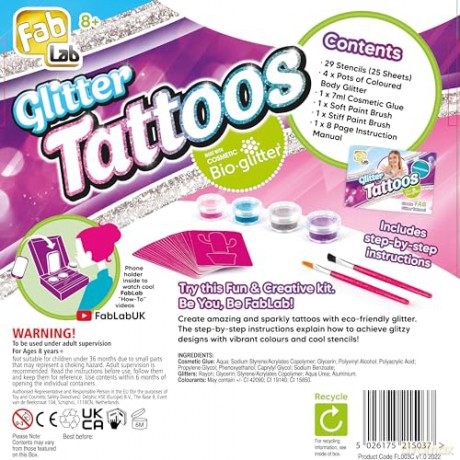 FabLab - Glitter Tattoos