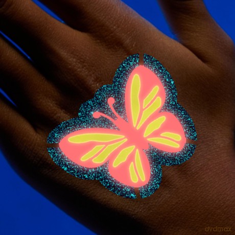 FabLab - Glow In The Dark Glitter Tattoos