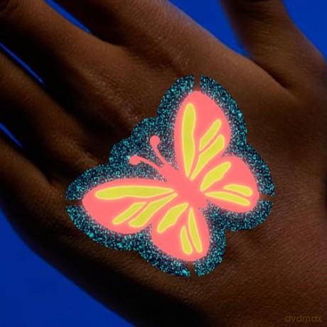 FabLab - Glow In The Dark Glitter Tattoos