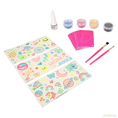 FabLab - Glow In The Dark Glitter Tattoos
