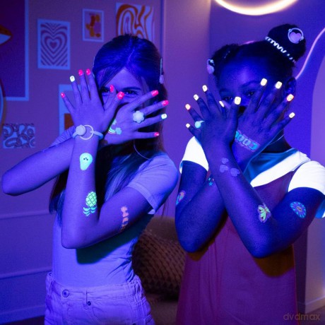 FabLab - Glow In The Dark Glitter Tattoos