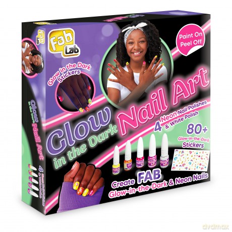 FabLab - Glow In The Dark Nail Art