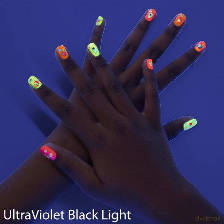 FabLab - Glow In The Dark Nail Art