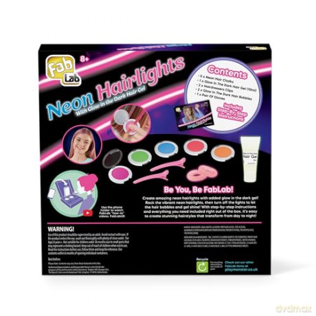 FabLab - Glow In The Dark Neon Hairlights