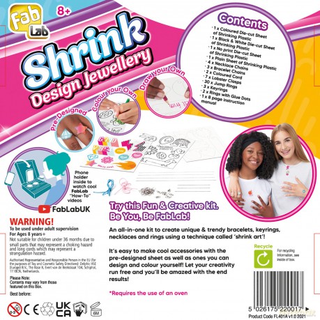 FabLab - Shrink Design Jewellery