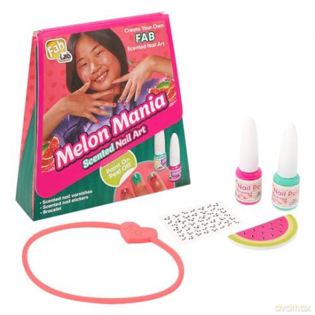 FabLab Melon Mania Nail Art