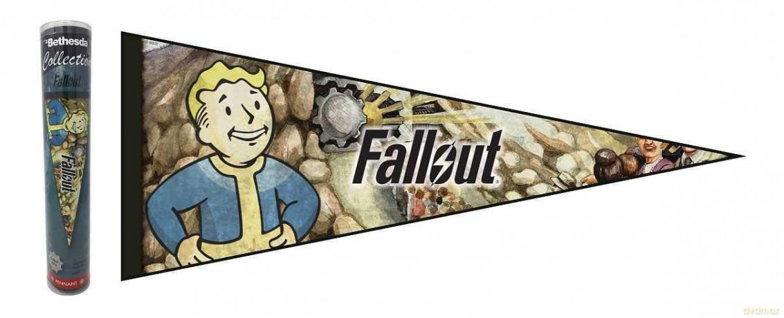 FaNaTtik Felt Pennant Wallscrolls (Fallout VaultBoy)