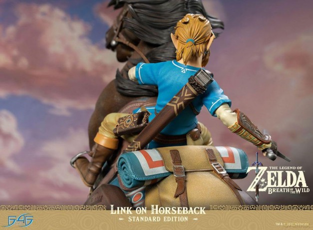 First4Figures - The Legend Of Zelda: Breath Of The Wild (Link On Horseback) RESIN Statue [FIGURKA]