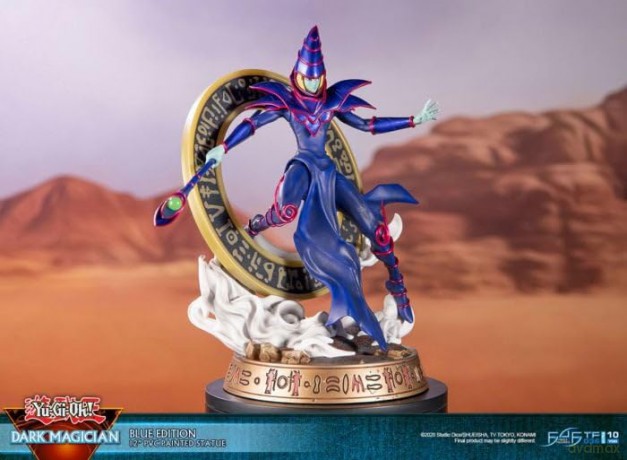 First4Figures - Yu-Gi-Oh! Dark Magician (Blue Variant) PVC [FIGURKA]