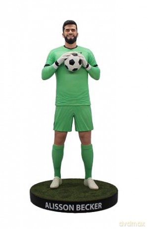 Footballs Finest - Liverpool (Alisson Becker) statuetka z żywicy 60 cm [FIGURKA]