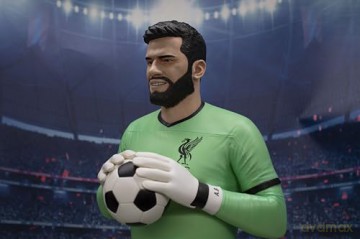 Footballs Finest - Liverpool (Alisson Becker) statuetka z żywicy 60 cm [FIGURKA]