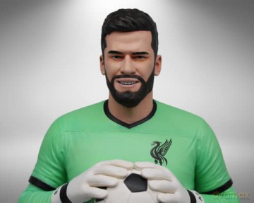 Footballs Finest - Liverpool (Alisson Becker) statuetka z żywicy 60 cm [FIGURKA]
