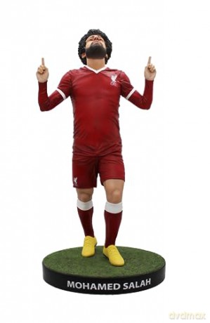 Footballs Finest - Liverpool (Mohamed Salah) 60 cm bardzo szczegółowa żywica, luksusowa figurka piłkarska do kolekcjonowania [FIGURKA]