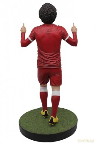Footballs Finest - Liverpool (Mohamed Salah) 60 cm bardzo szczegółowa żywica, luksusowa figurka piłkarska do kolekcjonowania [FIGURKA]