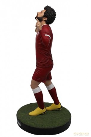 Footballs Finest - Liverpool (Mohamed Salah) 60 cm bardzo szczegółowa żywica, luksusowa figurka piłkarska do kolekcjonowania [FIGURKA]