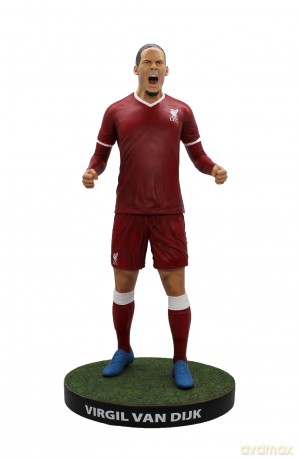 Footballs Finest - Liverpool (Virgil Van Dijk) statuetka z żywicy 60 cm [FIGURKA]