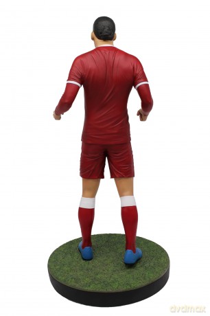 Footballs Finest - Liverpool (Virgil Van Dijk) statuetka z żywicy 60 cm [FIGURKA]