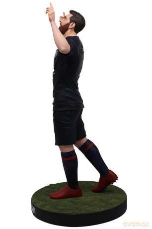 Footballs Finest - Paris Saint-Germain (Lionel Messi) bardzo szczegółowa żywica, luksusowa figurka piłkarska do kolekcjonowania [FIGURKA]
