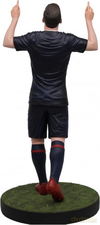 Footballs Finest - Paris Saint-Germain (Lionel Messi) bardzo szczegółowa żywica, luksusowa figurka piłkarska do kolekcjonowania [FIGURKA]